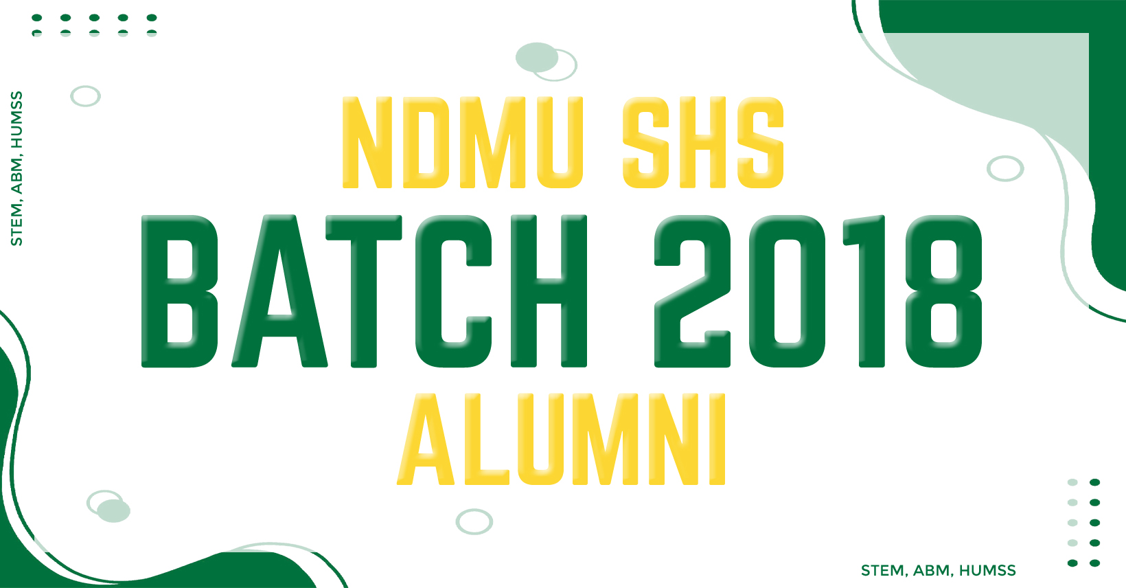 NDMU Senior High School Batch 2018 logo